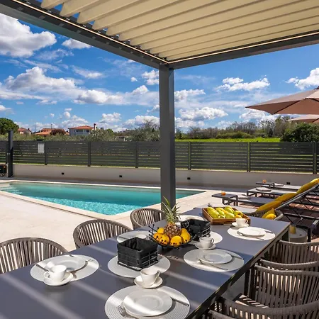 Luxurioese Mit Pool Und Whirlpool In Holiday home Porec